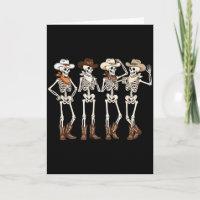 Boots Horse Dancing Skeleton Western Country Rodeo