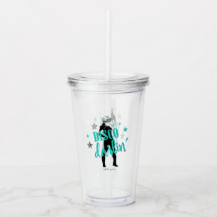 Boots 'n Bling Disco Darlin' Teal ID925  Acrylic Tumbler