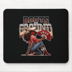 Boots On The Ground Where Them Fans At T-shirt.png Mouse Pad
