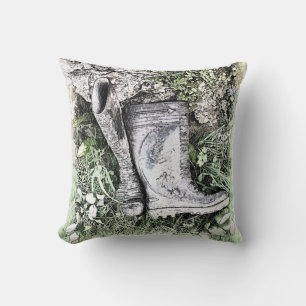 BOOTS THROW PILLOW