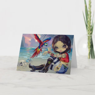 "Bootstrap Betsy" Greeting Card