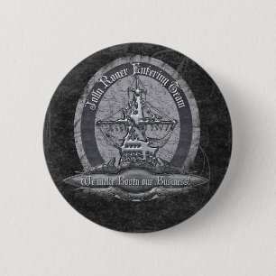 Booty Business 2 Inch Round Button