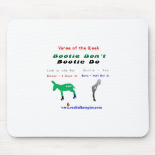 booty don't - mouse pad