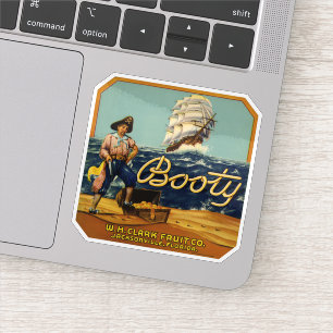 Booty   Étiquette Citrus vintage