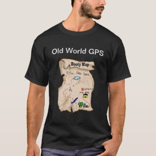 Booty Map Pirate T-shirt