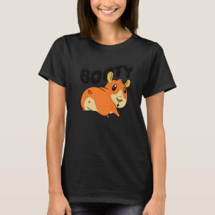 Booty Pig Graphic Guinea Pig Owner Pet Cavy Animal T-Shirt