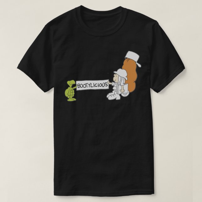 Bootylicious Classic T-Shirt (Design Front)