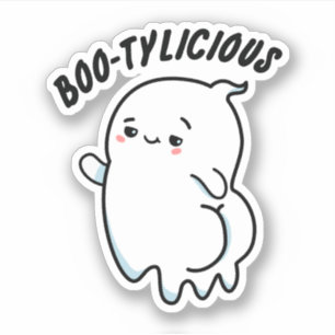 Bootylicious Funny Ghost Pun 