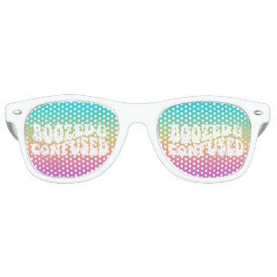 Boozed and Confused Retro Typography Design  Retro Retro Sunglasses