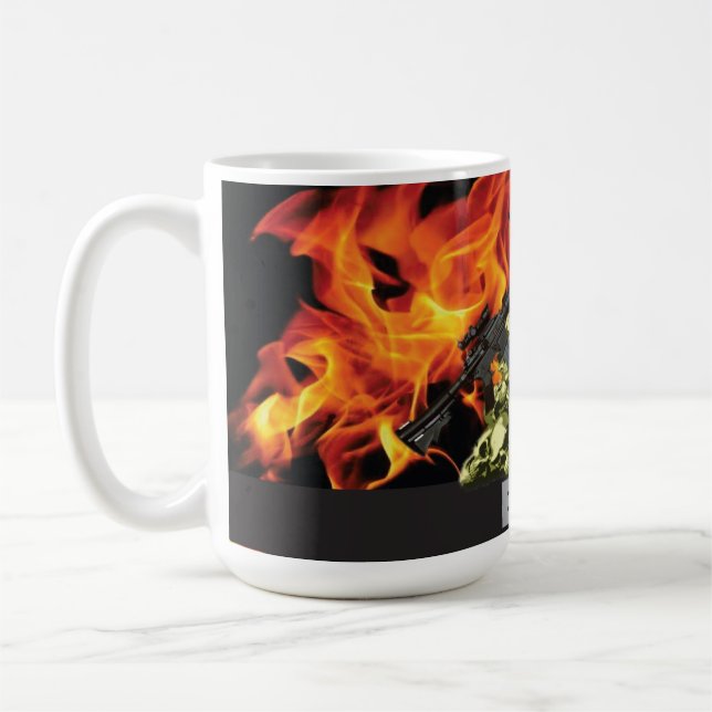 BOPE SKULL IN THE HELL COFFEE MUG (Left)