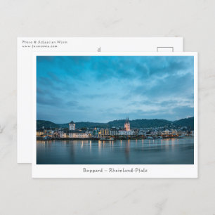 Boppard am Rhein Postcard