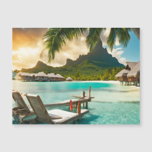 Bora Bora (Bora Bora d) Magnetic Card