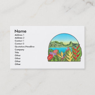 Bora Bora, French Polynesia Business Card