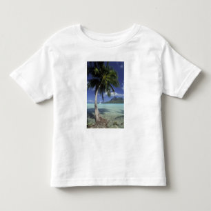 Bora Bora, French Polynesia Mt. Otemanu seen Toddler T-shirt