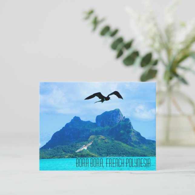 Bora Bora, French Polynesia Postcard (Standing Front)