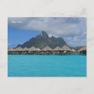 Bora Bora French Polynesia Postcard