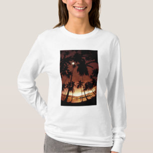 Bora Bora, French Polynesia Sunset shot through T-Shirt