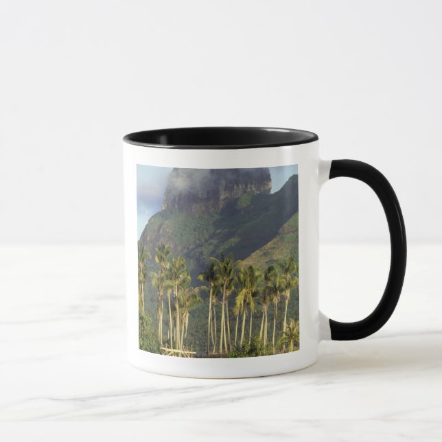 Bora Bora, French Polynesia Waterfront scene and Mug (Right)
