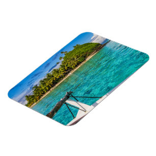 Bora Bora lagoon Magnet