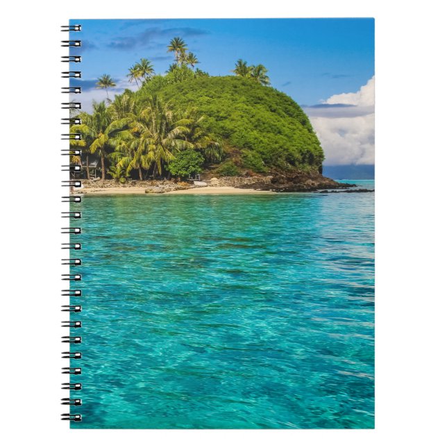 Bora Bora lagoon Notebook (Front)