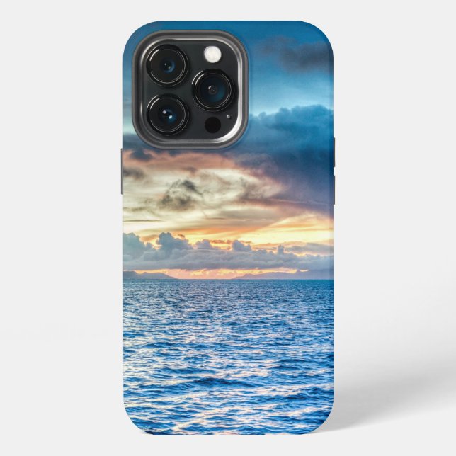 Bora Bora Ocean View Photograph iPhone Case (Back)