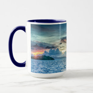 Bora Bora Ocean View Photograph Mug