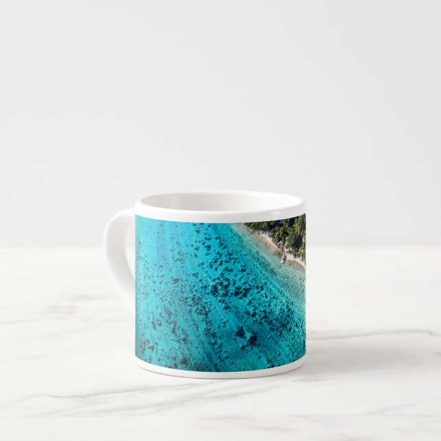 Bora Bora - Pathway To The Ocean Espresso Cup (Front Left)