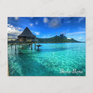 Bora-Bora Postcard