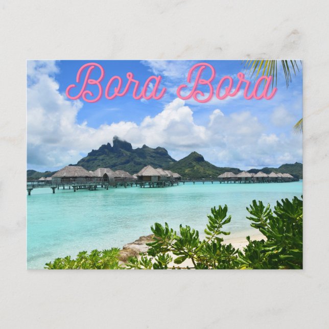 Bora Bora Postcard (Front)