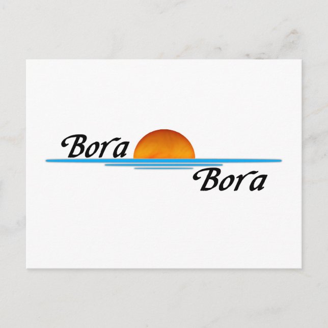Bora Bora Postcard (Front)