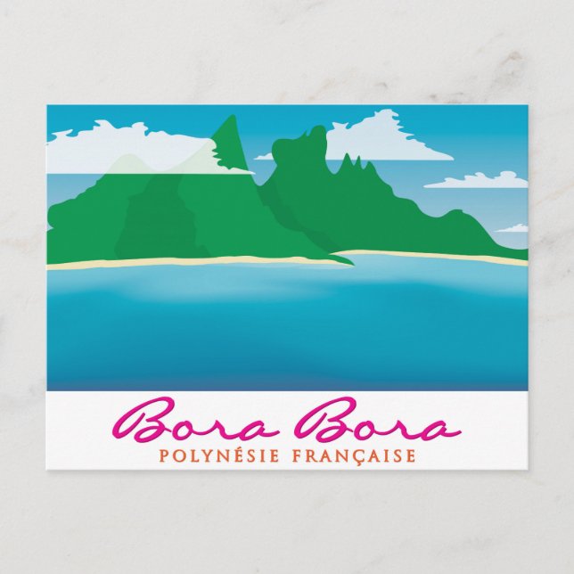 Bora Bora Postcard (Front)