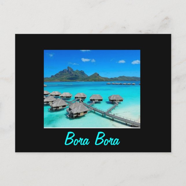 Bora Bora postcard (Front)