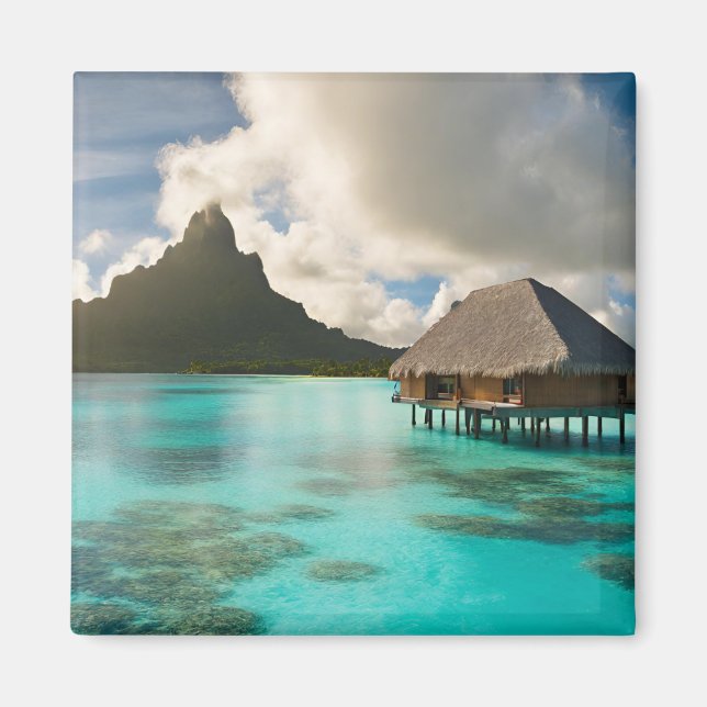 Bora Bora Postcard Magnet (Front)