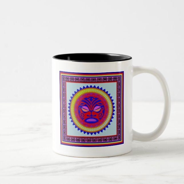 Bora Bora Sun Two-Tone Coffee Mug (Right)