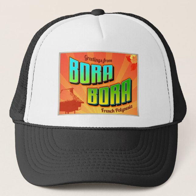 BORA BORA TRUCKER HAT (Front)