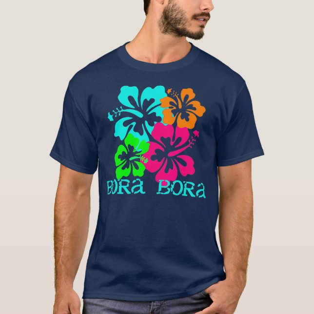 Bora Bora Vacation  Beach Surf Travel T-Shirt (Front)