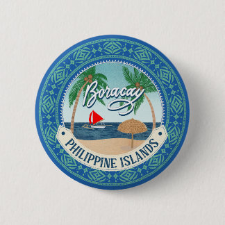 Boracay 2 Inch Round Button