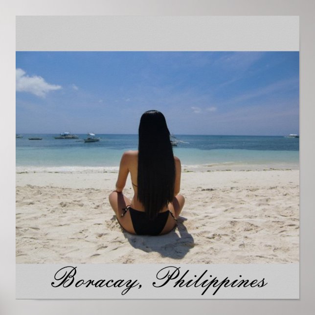 Boracay Beach Poster (Front)