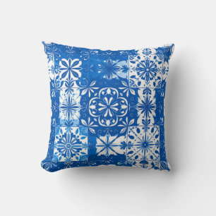Boracay Blue Throw Pillow