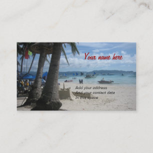 Boracay Business Card