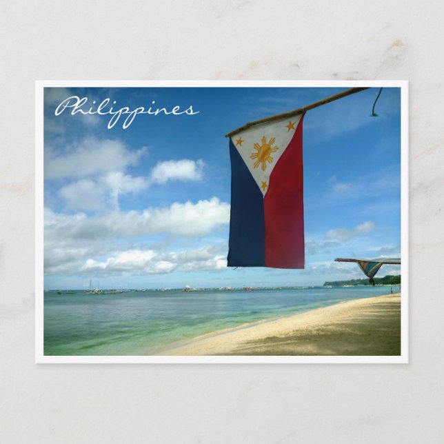 boracay flag postcard (Front)