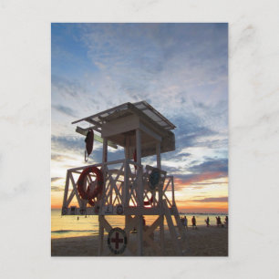 boracay lifeguard postcard