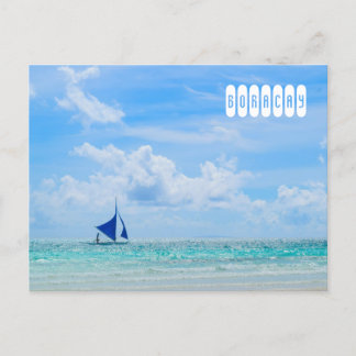 Boracay Paraw Sailing Postcard