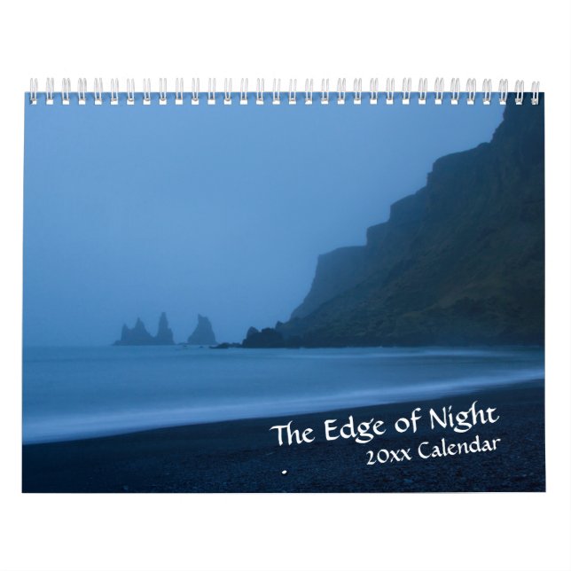 Bord de calendrier de crépuscule de nuit (Protection)
