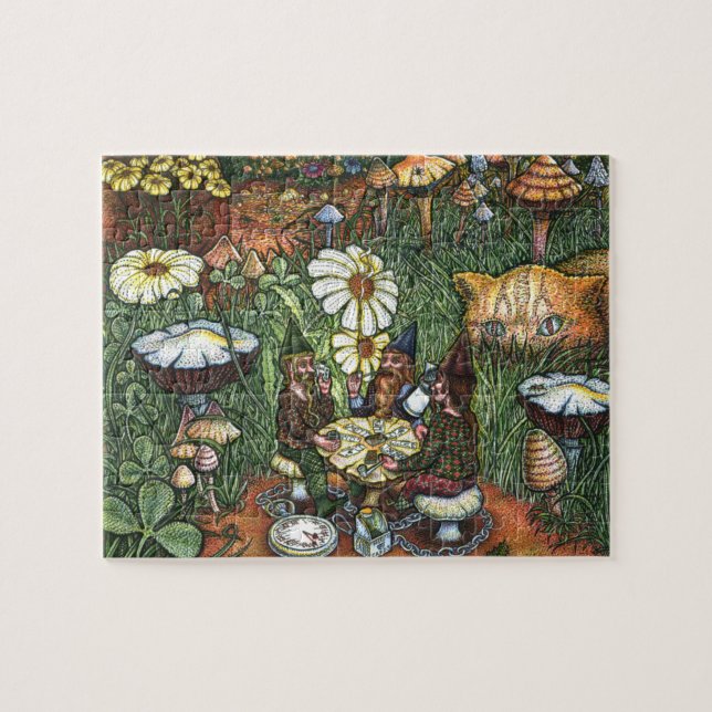 Bord de puzzle d'anneau féerique (Horizontal)