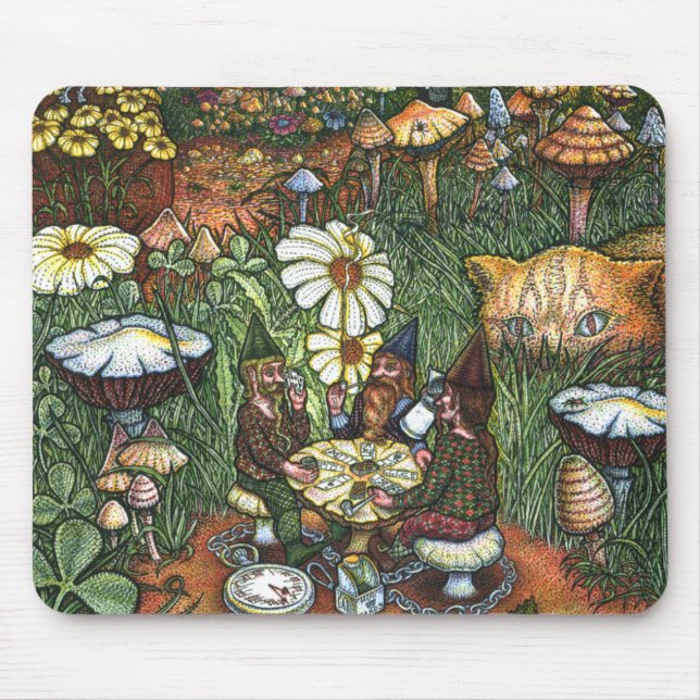 Bord de tapis de souris d'anneau féerique (Devant)