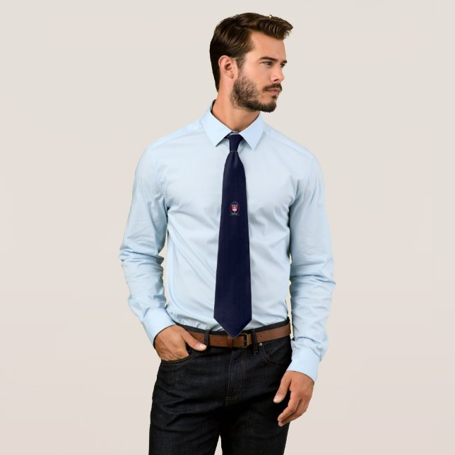 Bordeaux Coat of arms Tie (In Situ)