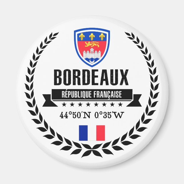 Bordeaux Magnet (Front)