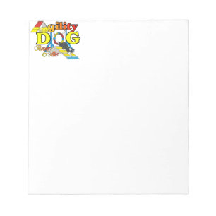 Border Collie Agility Notepad