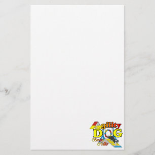 Border Collie Agility Stationery